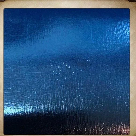 Gucci Dark Blue Satchel with Gold Accents - Picture 6 of 10